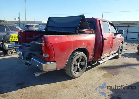 2012 Ram 1500 Slt from USA, damaged, VIN 1C6RD6LT2CS190338